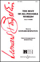 The Best of All Possible Worlds SATB choral sheet music cover